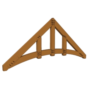 Truss: Arched Queen Post