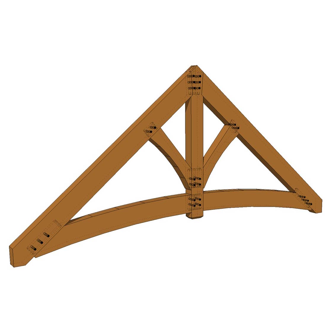 Truss: Arched King Post